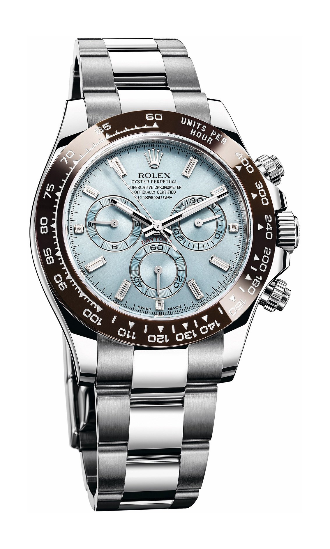 Швейцарские часы Rolex Cosmograph Daytona 40mm Platinum 116506-0002 #1