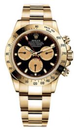 Швейцарские часы Rolex Daytona Cosmograph 40mm Yellow Gold 116528