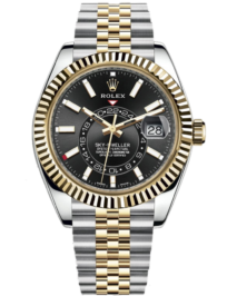 Швейцарские часы Rolex Sky-Dweller 42mm Steel and Yellow 326933-0005
