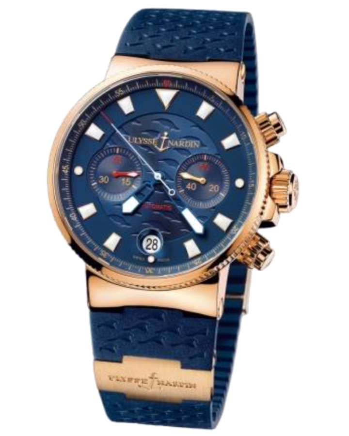 Швейцарские часы Ulysse Nardin Marine Blue Seal 356-68LE-3 #1