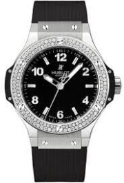 Швейцарские часы Hublot Big Bang 38 MM Steel Diamonds 361.SX.1270.RX.1104