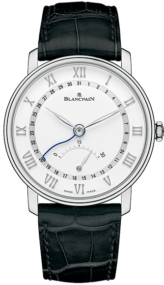 Швейцарские часы Blancpain Villeret Ultra-Slim Retrograde Small Seconds Date 6653Q-1127-55B #1