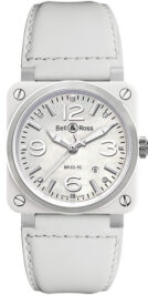 Швейцарские часы Bell & Ross BR Instrument 03-92 BR0392-WH-C/SCA