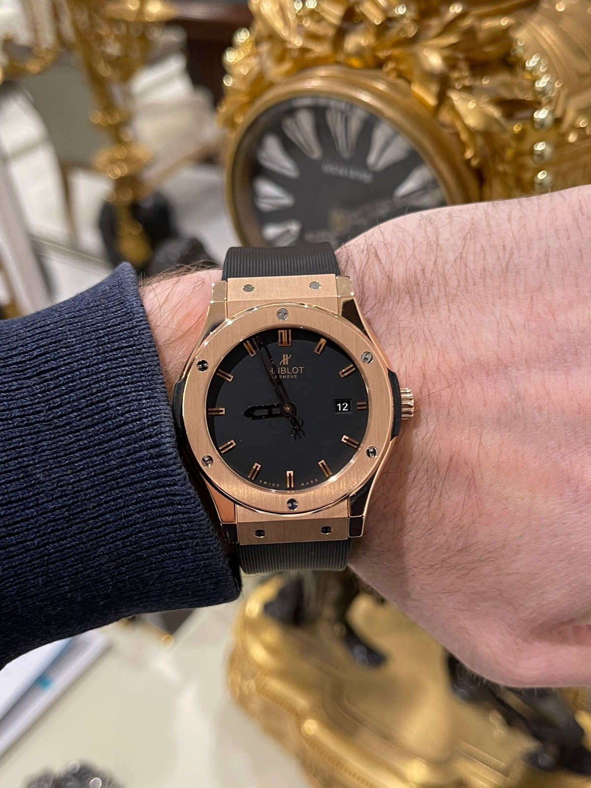 Швейцарские часы Hublot Classic Fusion Rose Gold 42mm 542.PX.1180.RX #3