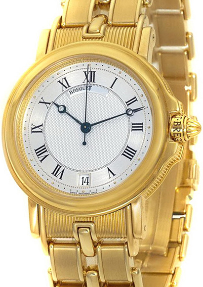 Швейцарские часы Breguet Marine. Gold 36мм 3400BA/12 #1