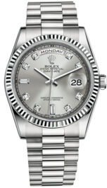 Швейцарские часы Rolex Day-Date 36 mm, white gold 118239-0086