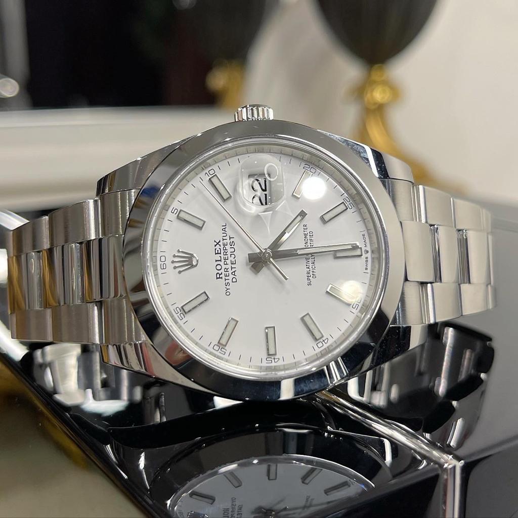Швейцарские часы Rolex Datejust 41mm Steel 126300-0015 #2