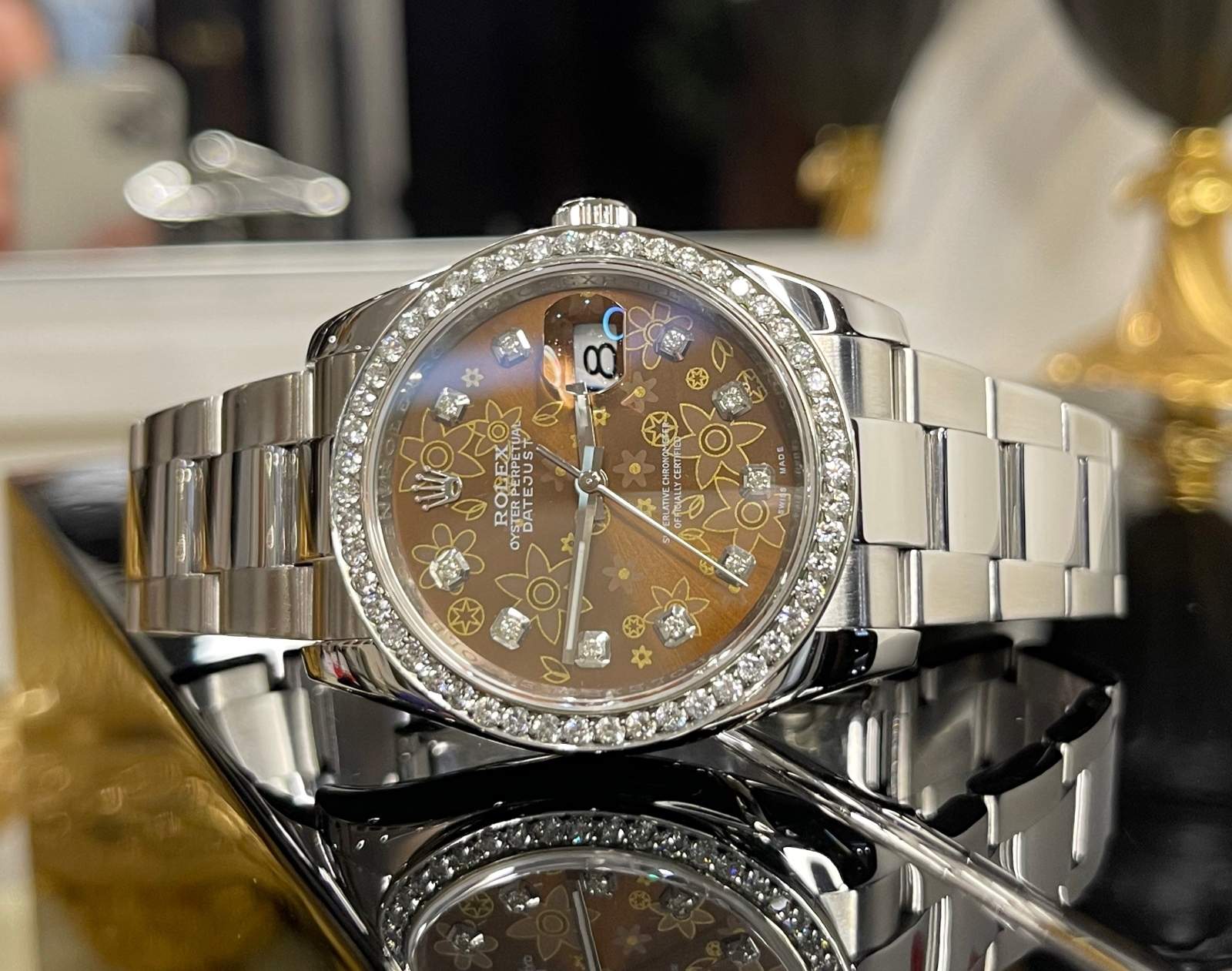 Швейцарские часы Rolex Oyster Datejust 36мм 116200 #4