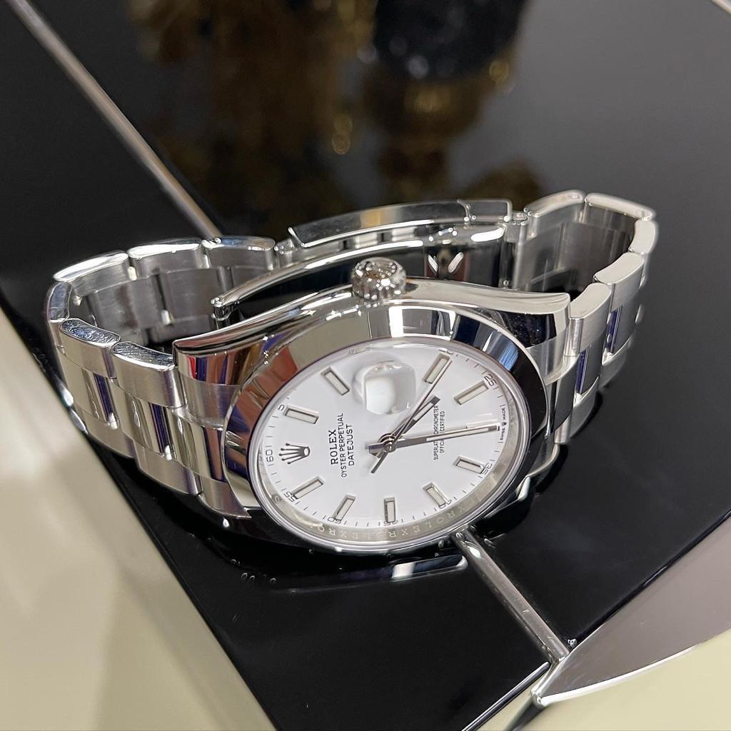 Швейцарские часы Rolex Datejust 41mm Steel 126300-0015 #4