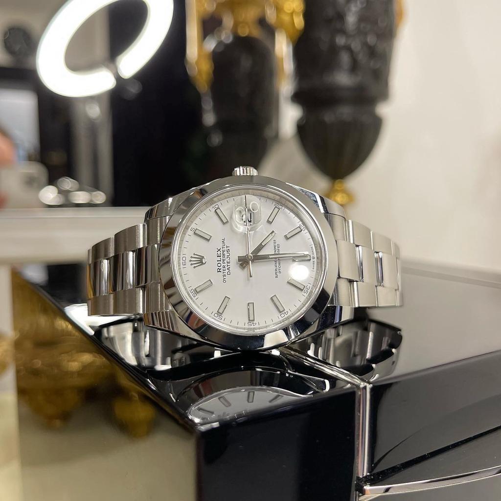 Швейцарские часы Rolex Datejust 41mm Steel 126300-0015 #3