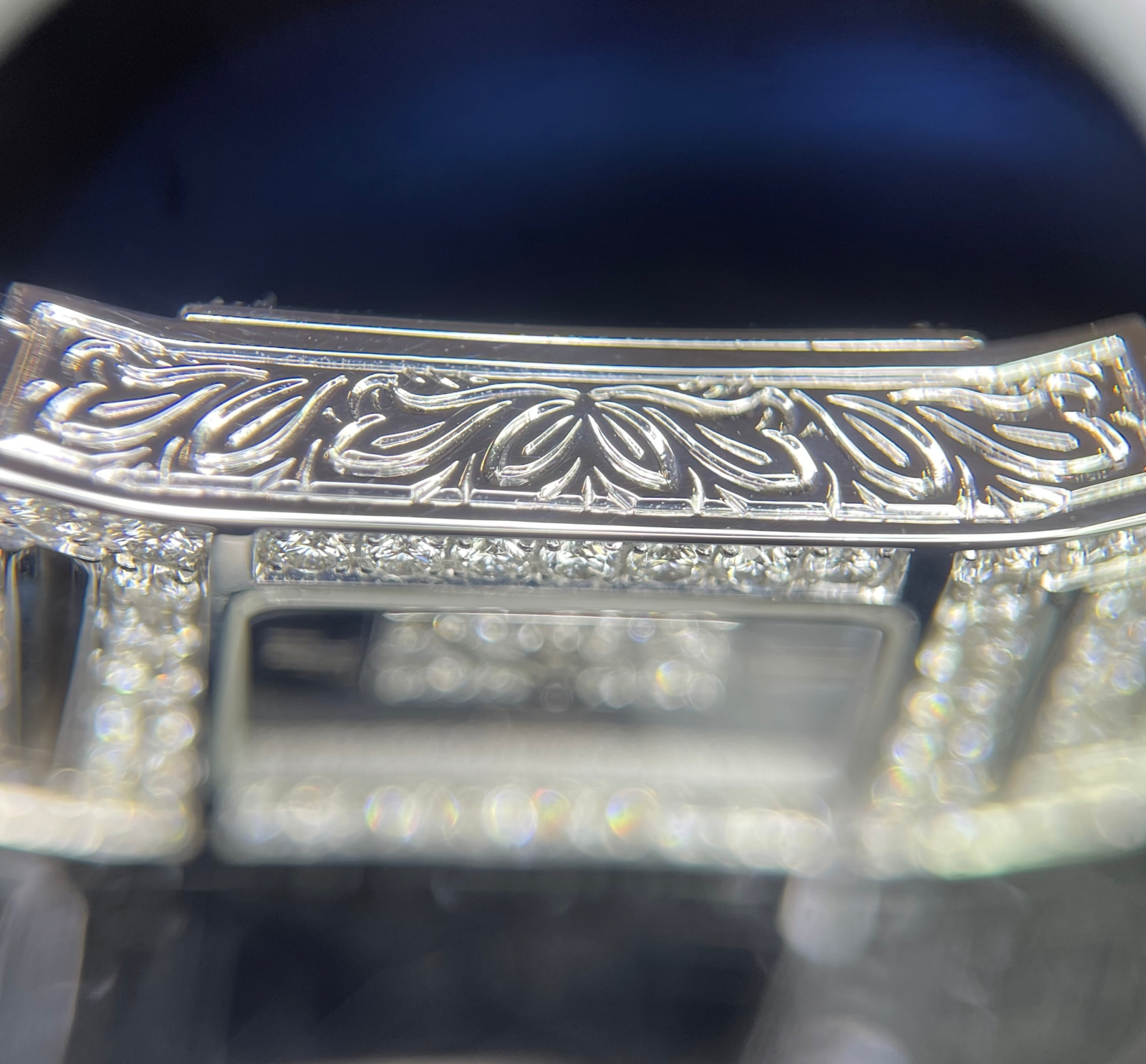 Швейцарские часы Audemars Piguet Carnegie Charleston White Gold 67028BC.ZZ.A001CR.01 #5