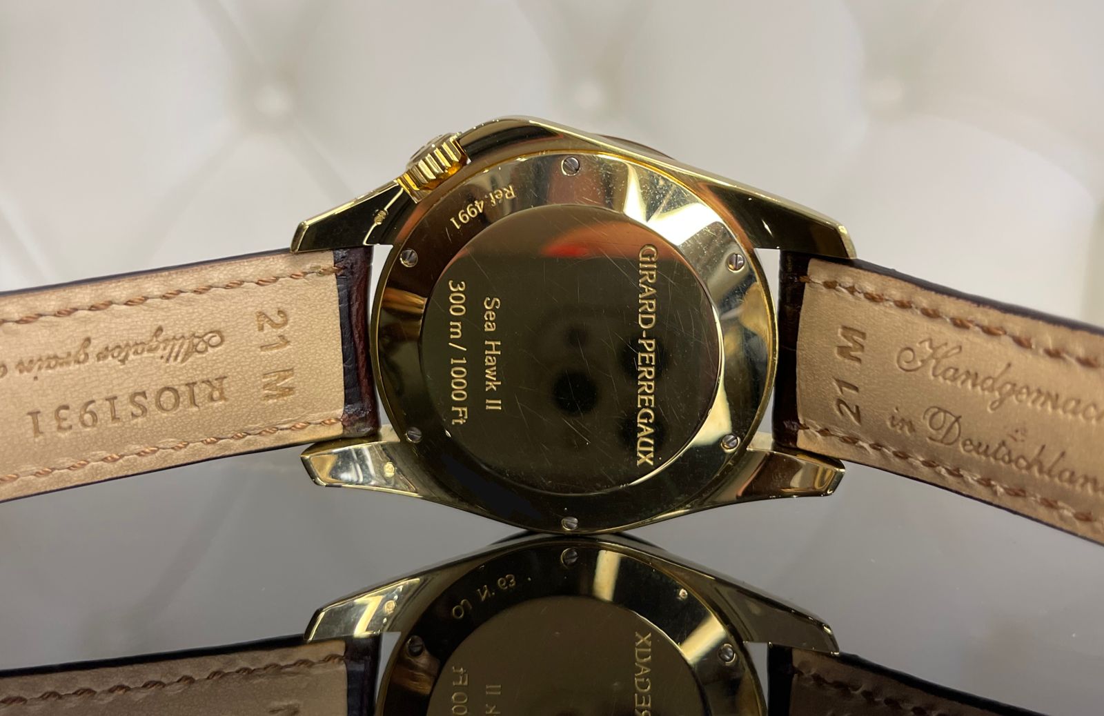 Швейцарские часы Girard Perregaux Sea Hawk `To John Harrison` 49910-52-751-BACA #6
