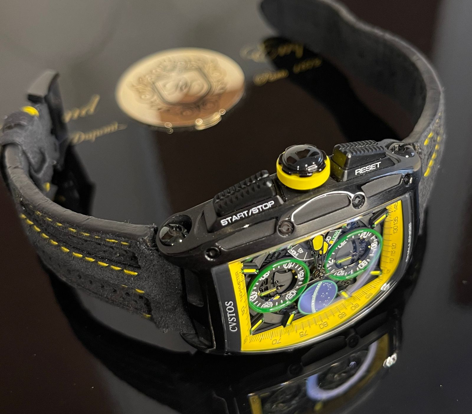 Швейцарские часы Cvstos Challenge Chronograph Automatic Brazil Limited Edition #4