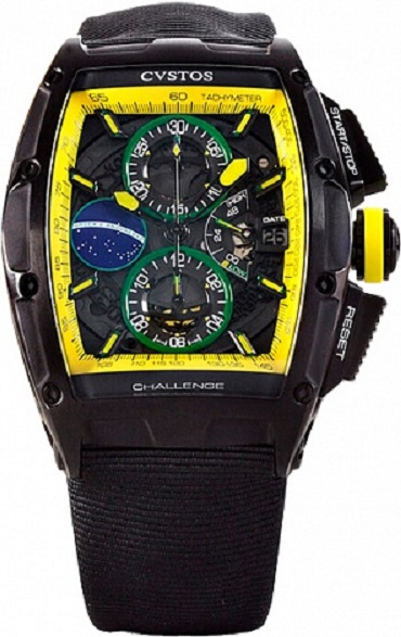 Швейцарские часы Cvstos Challenge Chronograph Automatic Brazil Limited Edition #1