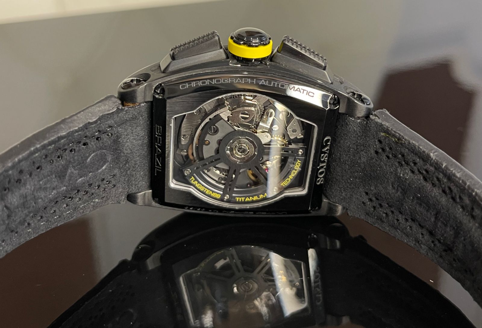Швейцарские часы Cvstos Challenge Chronograph Automatic Brazil Limited Edition #5