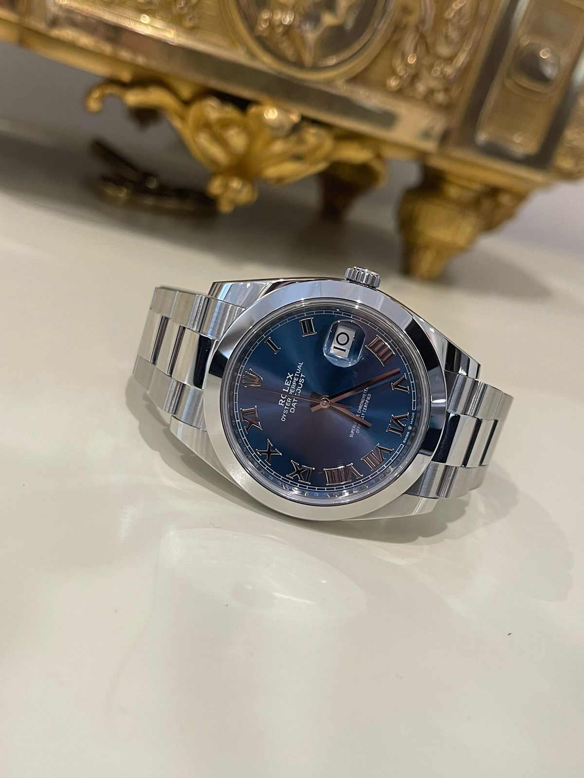 Швейцарские часы Rolex Datejust 41mm Steel 126300-0017 #2