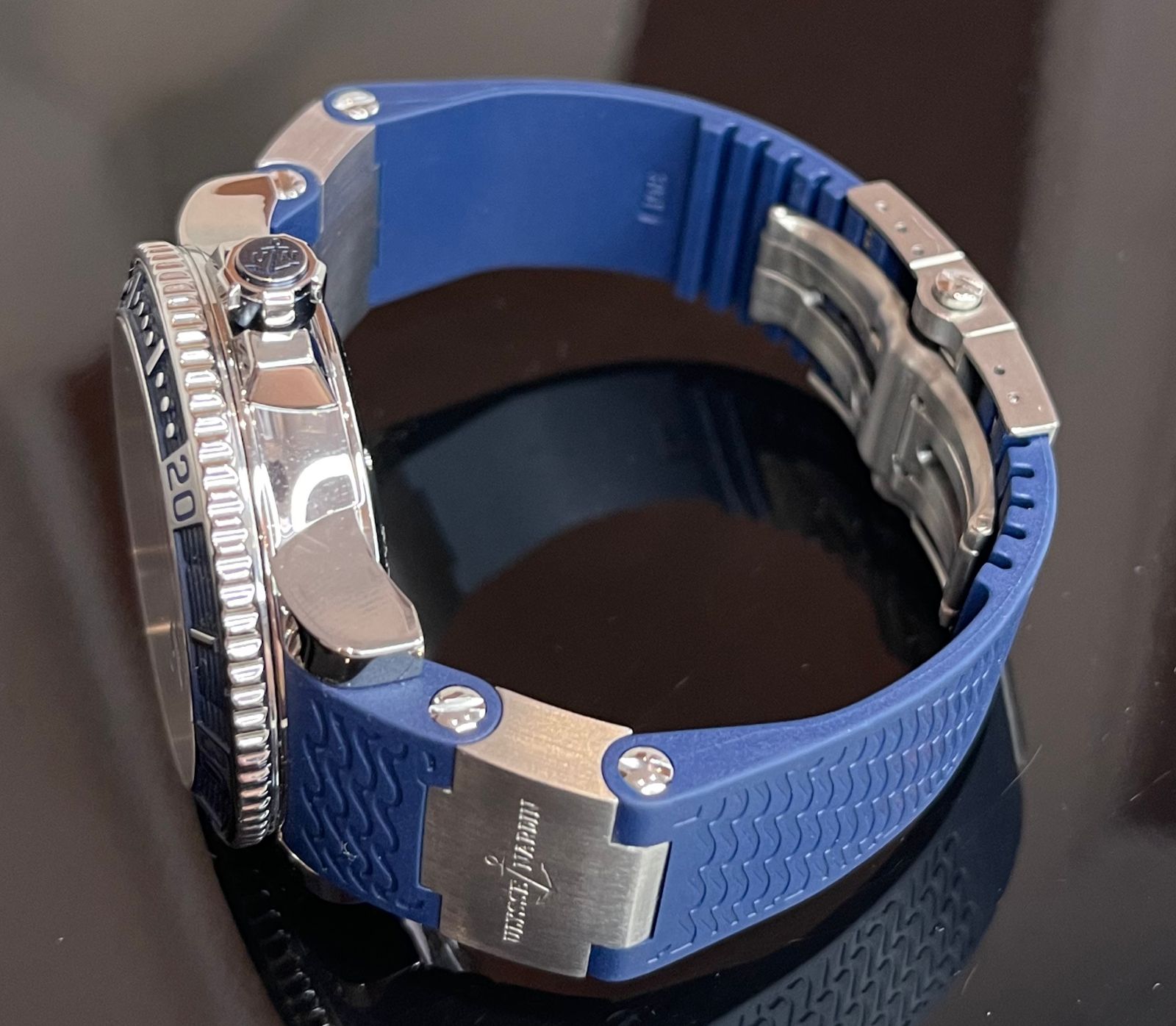 Швейцарские часы Ulysse Nardin Diver Maxi Marine Titanium 263-90-3/93 #7