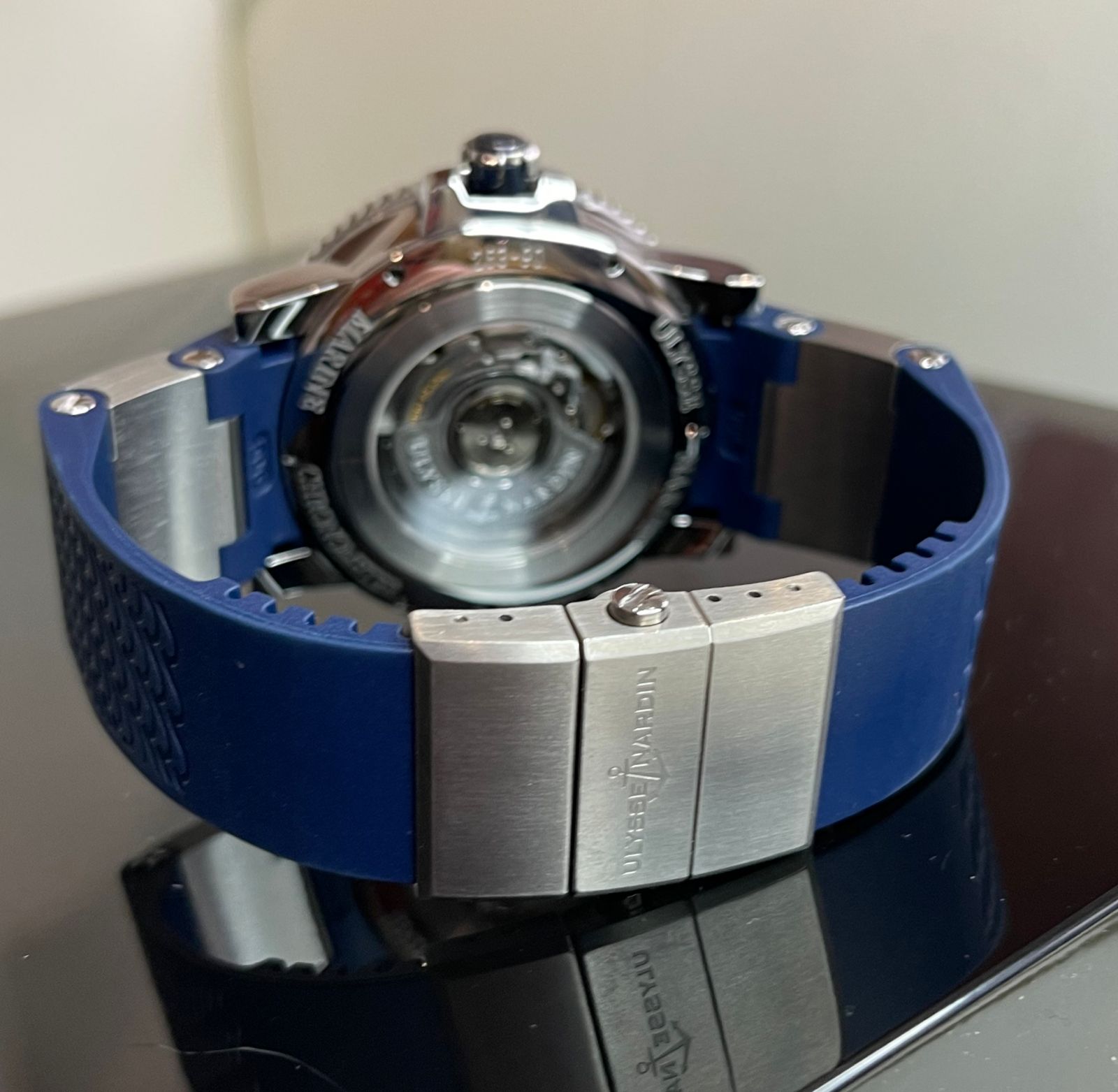 Швейцарские часы Ulysse Nardin Diver Maxi Marine Titanium 263-90-3/93 #9