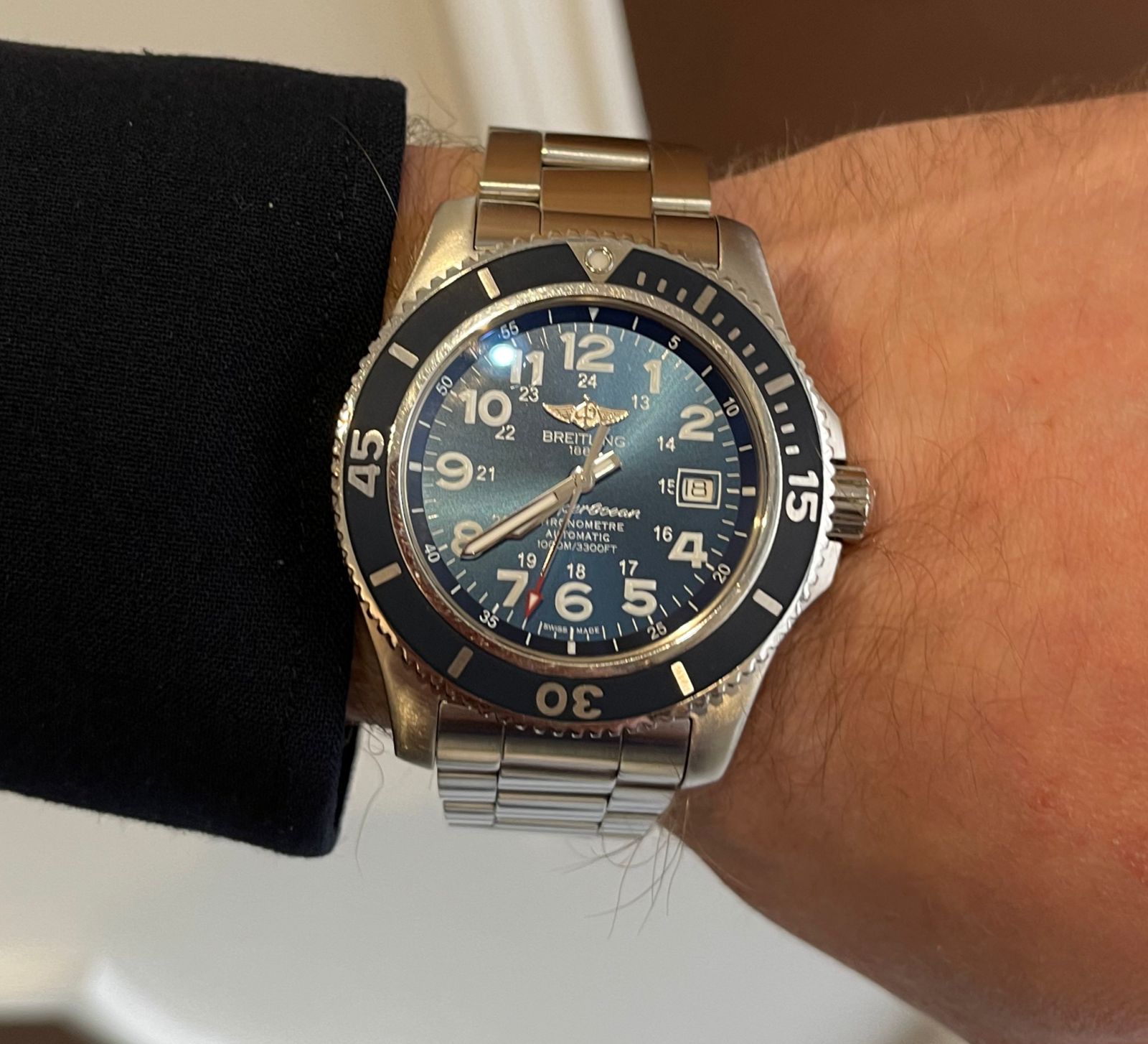 Швейцарские часы Breitling Superocean II 44 A17392D8/C910 #2