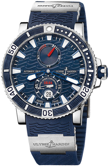 Швейцарские часы Ulysse Nardin Diver Maxi Marine Titanium 263-90-3/93 #1