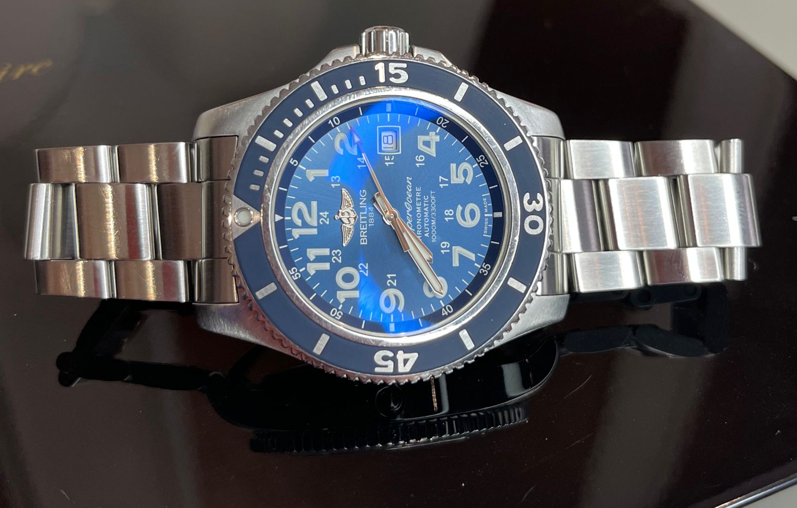 Швейцарские часы Breitling Superocean II 44 A17392D8/C910 #3