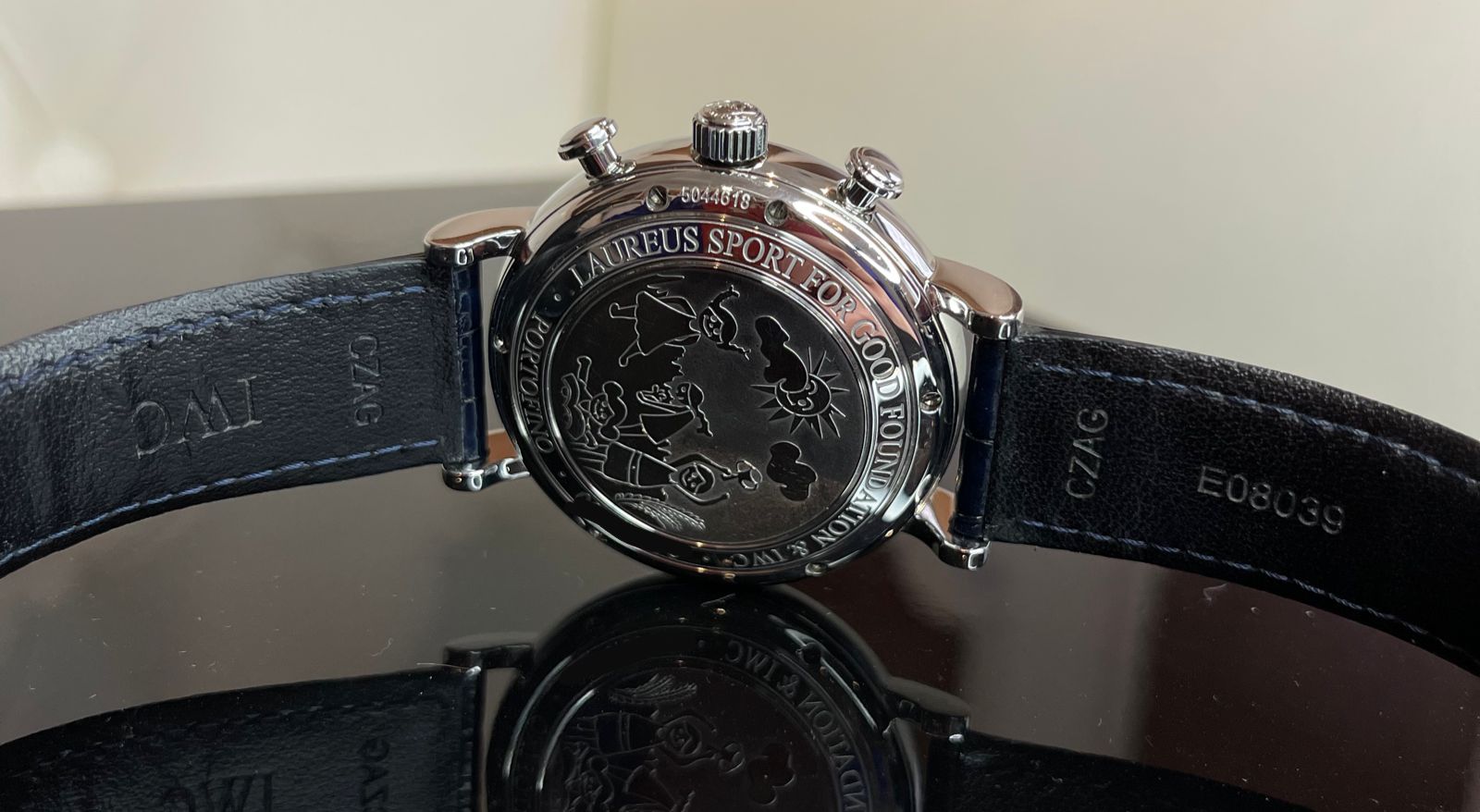 Швейцарские часы IWC Portofino Chronographe Edition Laureus Sport for Good IW391019 #5