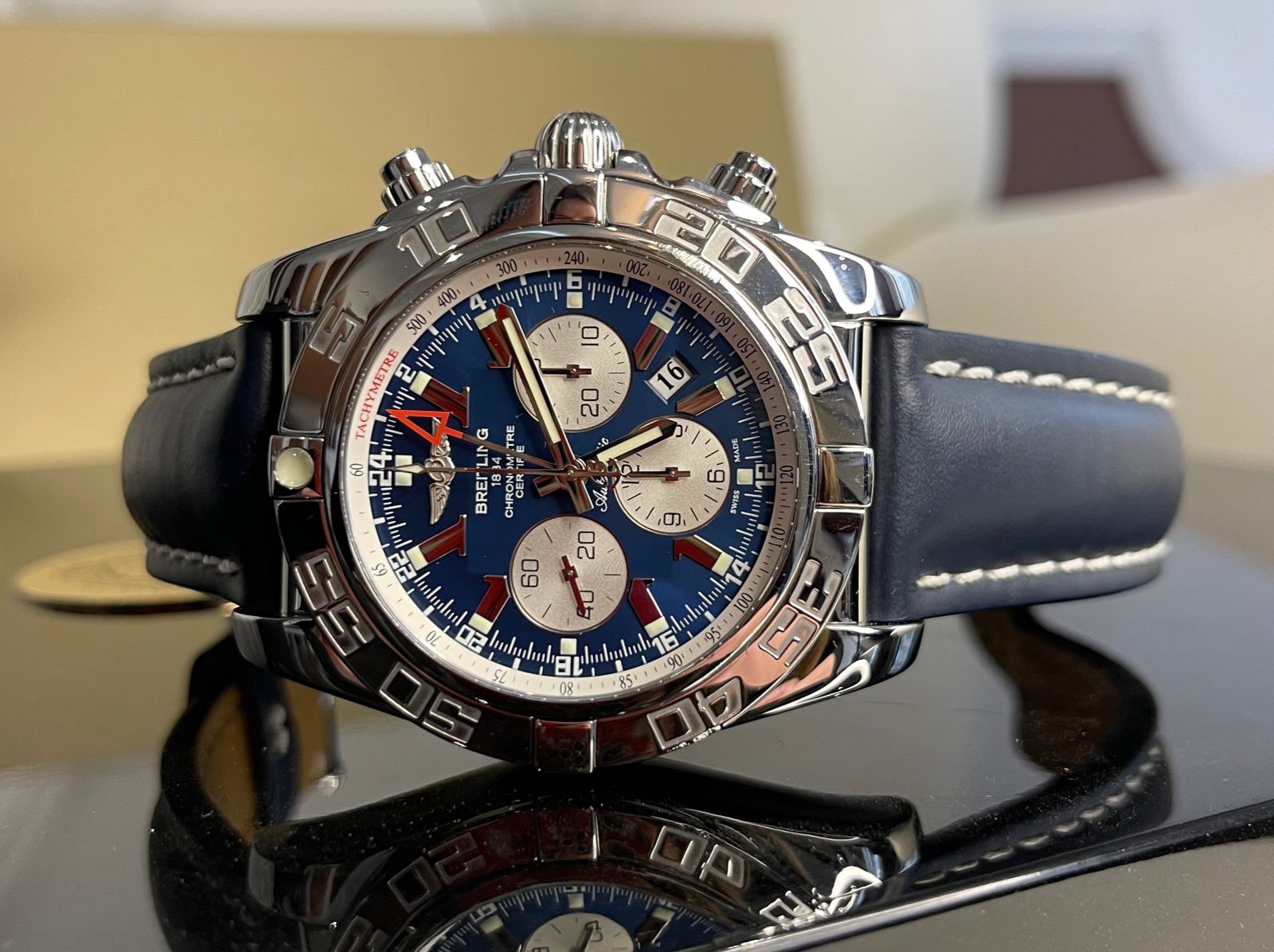 Швейцарские часы Breitling Chronomat GMT AB0410-021 #2