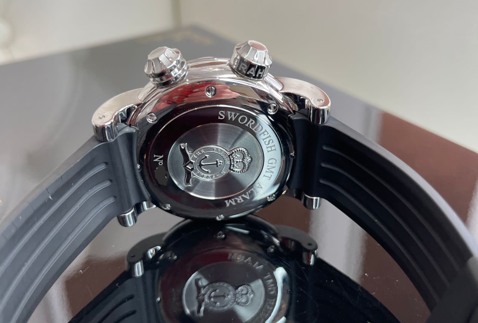 Швейцарские часы Graham 17 Swordfish Grillo Alarm GMT 2SWASGMT.B01A.K06B #6