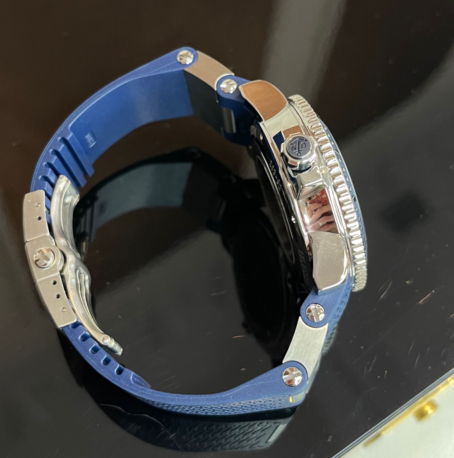 Швейцарские часы Ulysse Nardin Diver Maxi Marine Titanium 263-90-3/93 #5