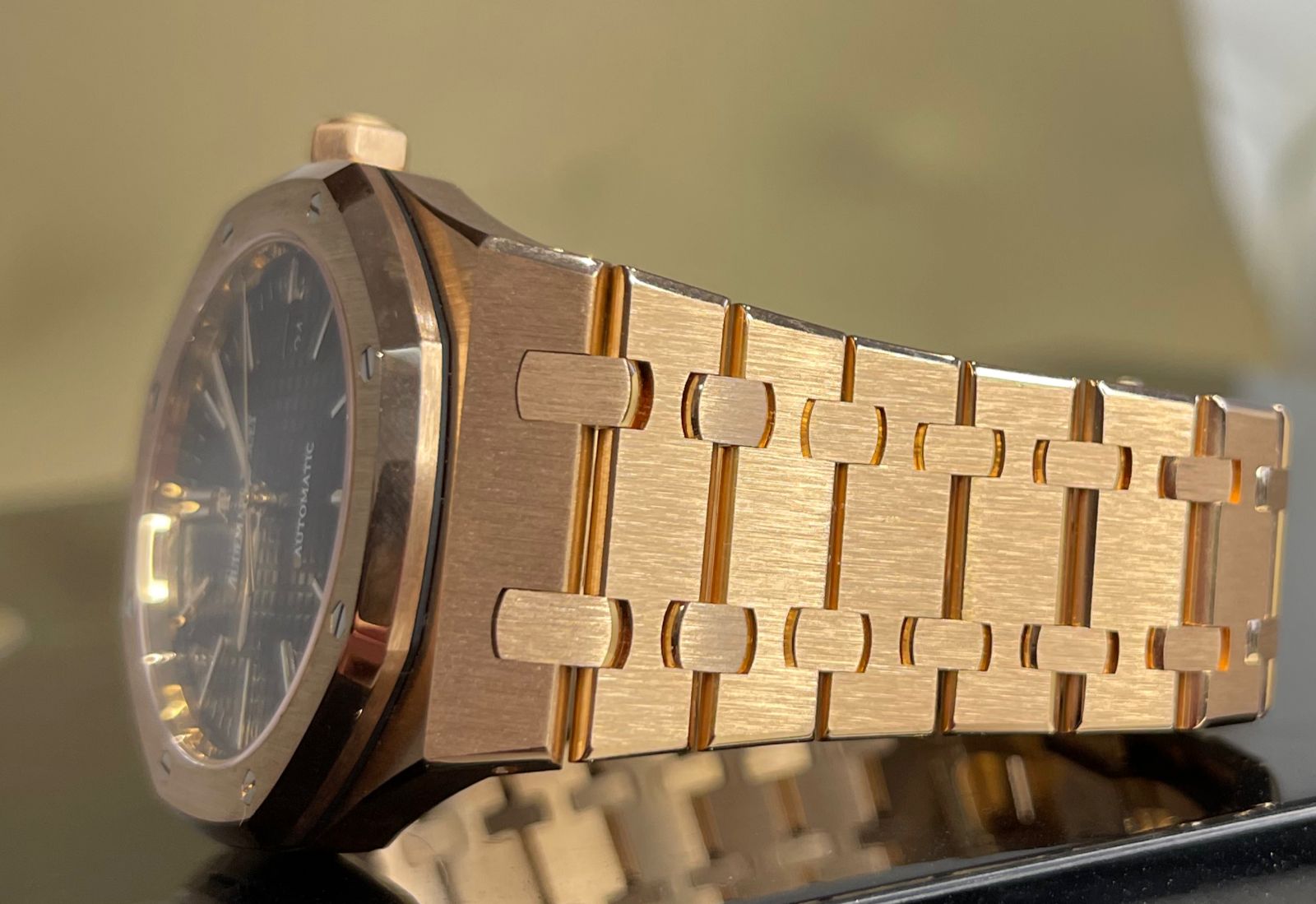 Швейцарские часы Audemars Piguet Royal Oak Selfwinding 41 mm 15400OR.OO.1220OR.01 #3
