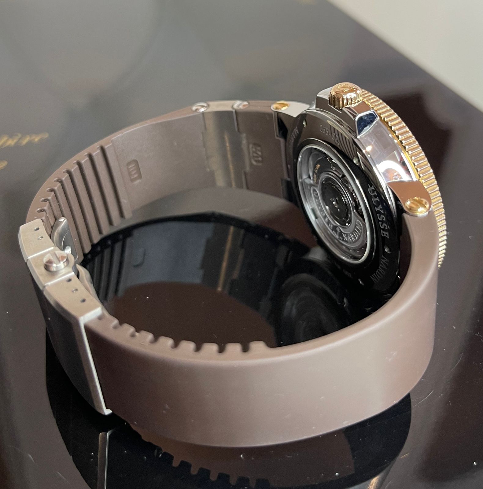 Швейцарские часы Ulysse Nardin Marine Collection Maxi Marine Chronometer 43mm 265-67-3/45 #6