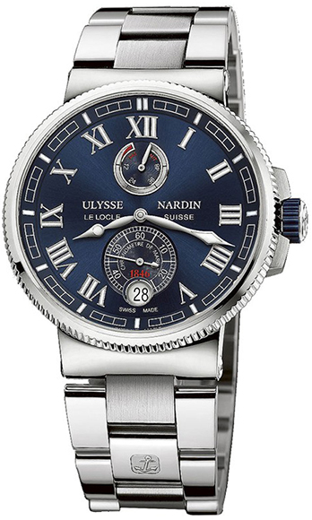 Швейцарские часы Ulysse Nardin Marine Chronometer Manufacture 43mm  1183-126-7M/43 #1