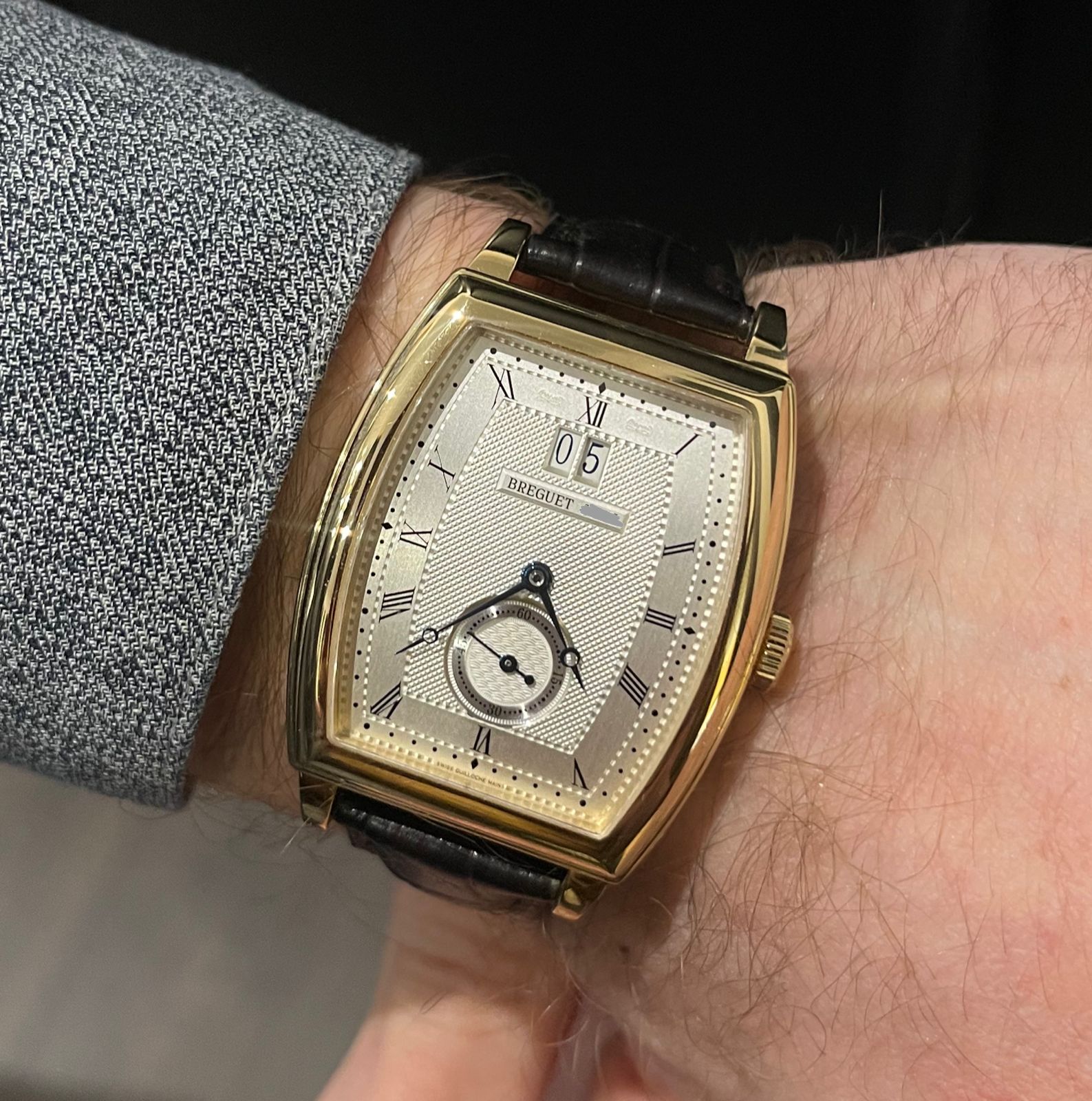 Швейцарские часы Breguet Heritage  Big Date 5480BA/12/996 #3