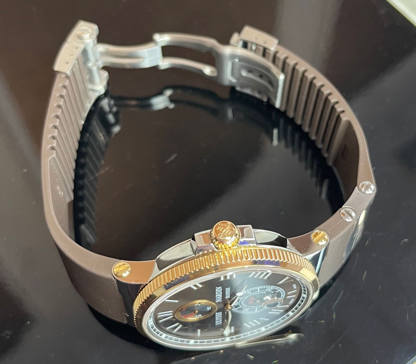 Швейцарские часы Ulysse Nardin Marine Collection Maxi Marine Chronometer 43mm 265-67-3/45 #5