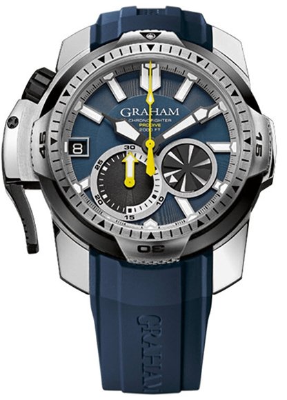 Швейцарские часы Graham Prodive Professional 45mm Impecável 2CDAV.U01A.K87F #1