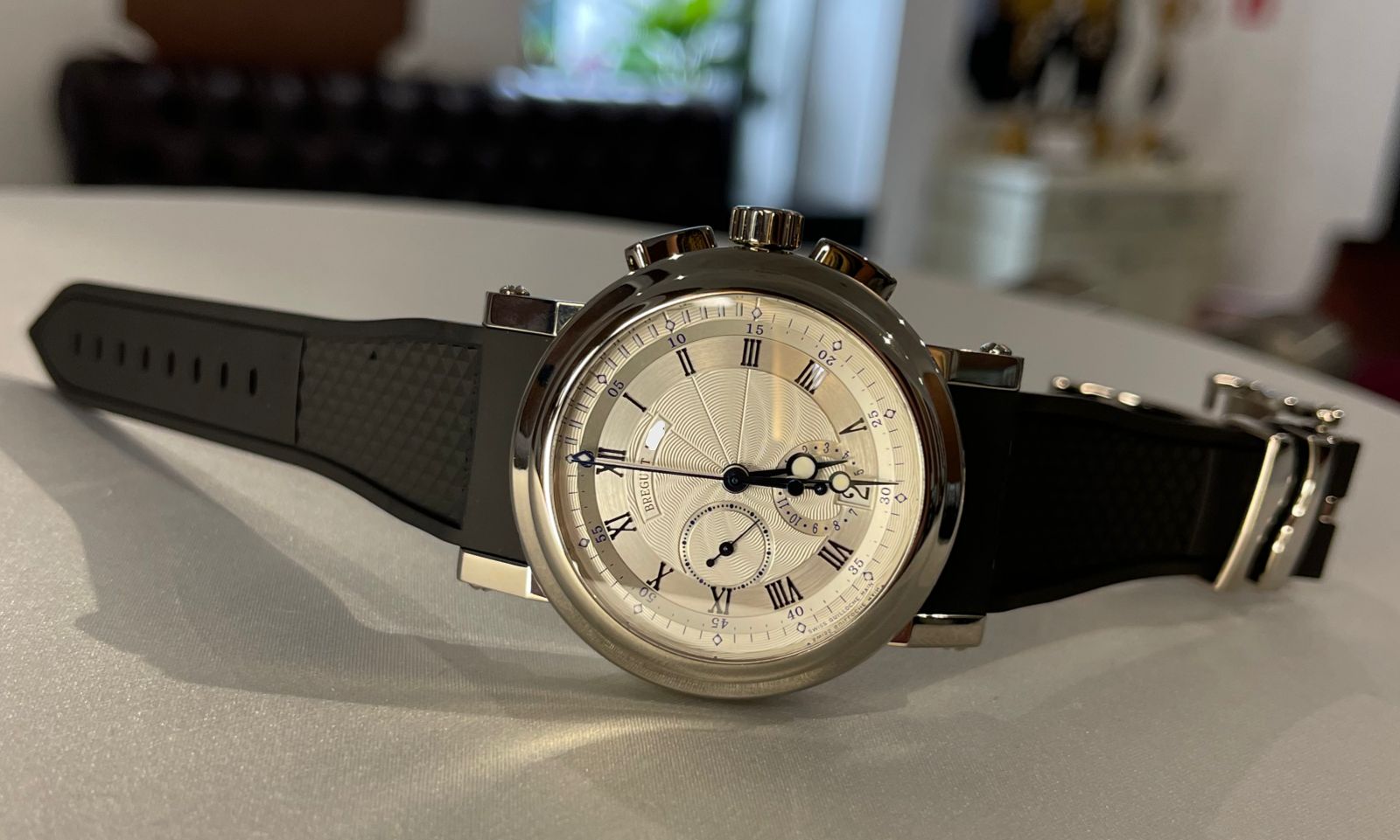 Швейцарские часы Breguet Breguet Marine Chronograph 5827BB-12-5ZU #2