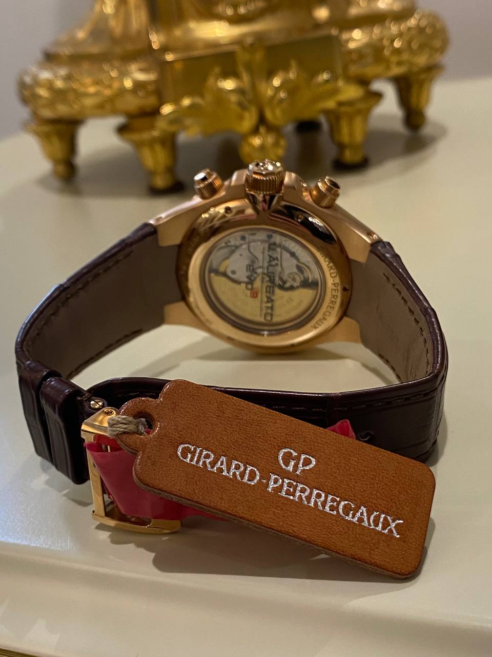 Швейцарские часы Girard Perregaux Girard Perregaux Laureato Evo3 Perpetual Calendar Chronograph 90190-52-231-BBED #9