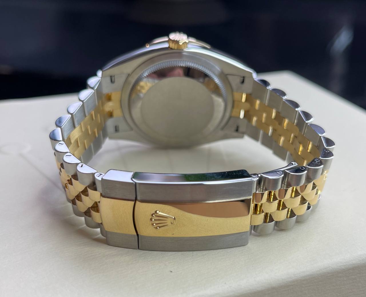 Швейцарские часы Rolex Rolex 36mm Steel and Yellow Gold 126283rbr-0013 #8