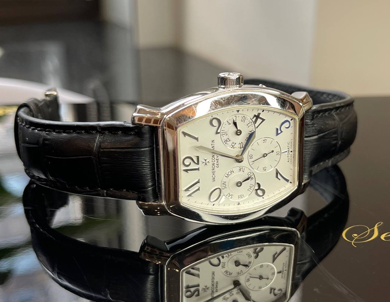 Швейцарские часы Vacheron Constantin Vacheron Constantin Malte Tonneau Day & Date Royal Eagle 42008/000G-9060 #3