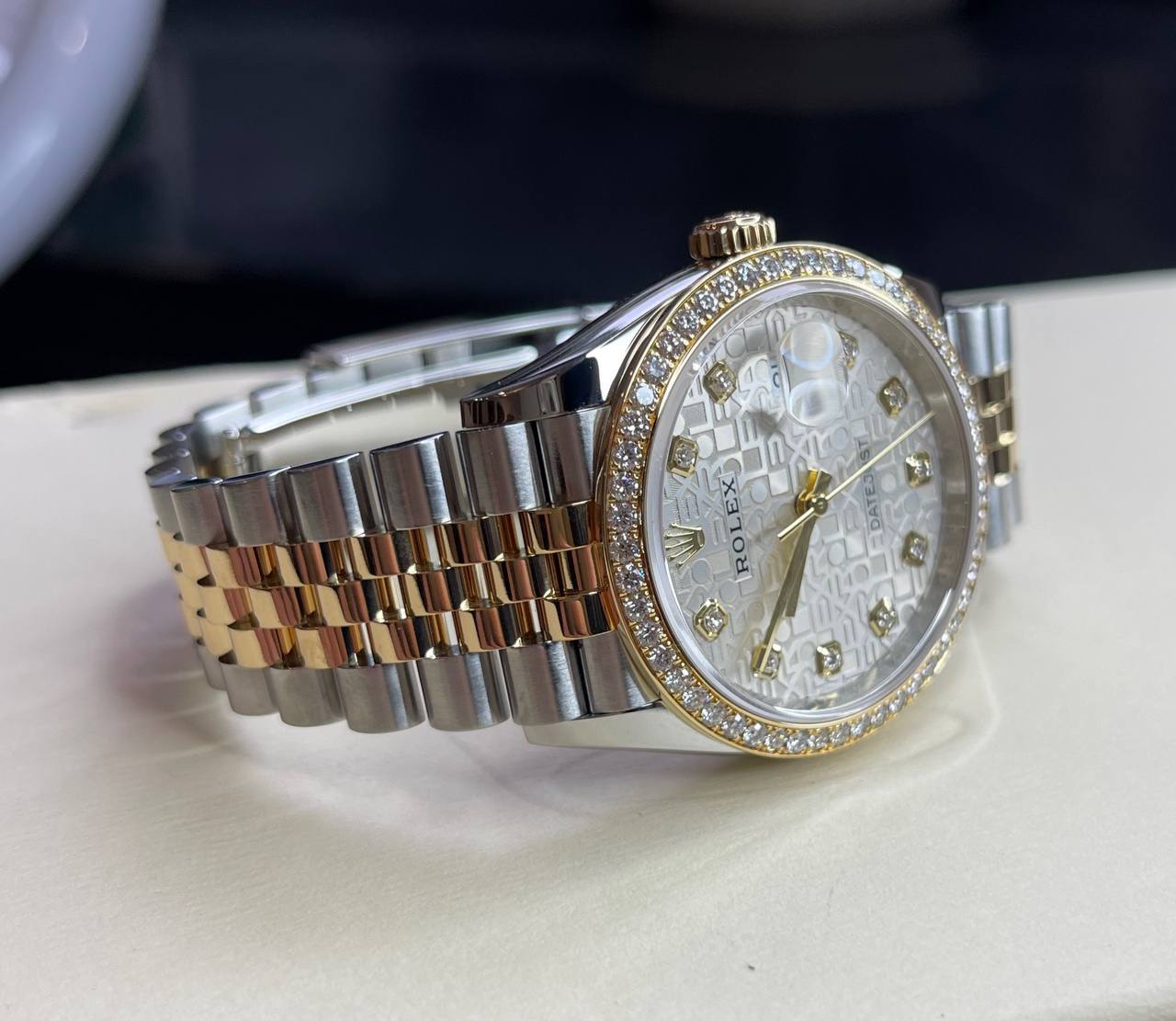 Швейцарские часы Rolex Rolex 36mm Steel and Yellow Gold 126283rbr-0013 #6