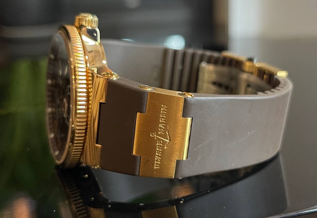 Швейцарские часы Ulysse Nardin UN Maxi Marine Chronometer 41mm 266-66-3/625 #5