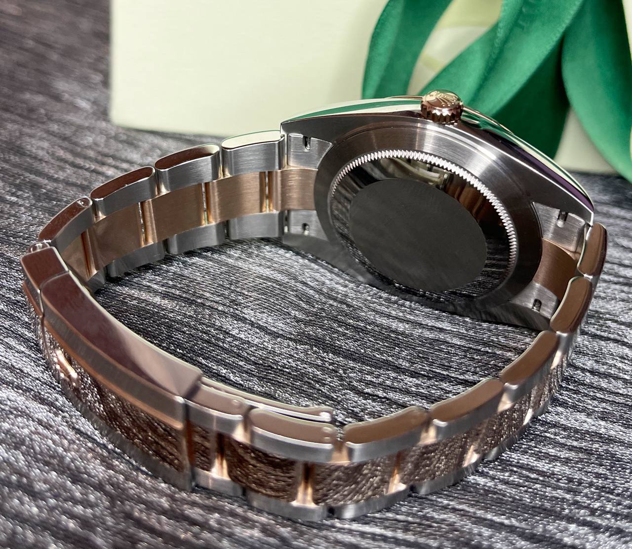 Швейцарские часы Rolex Rolex 41 mm, Oystersteel and Everose gold 126331-0015 #4