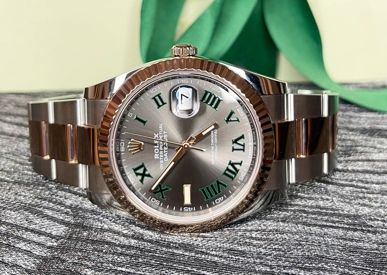Швейцарские часы Rolex Rolex 41 mm, Oystersteel and Everose gold 126331-0015 #8