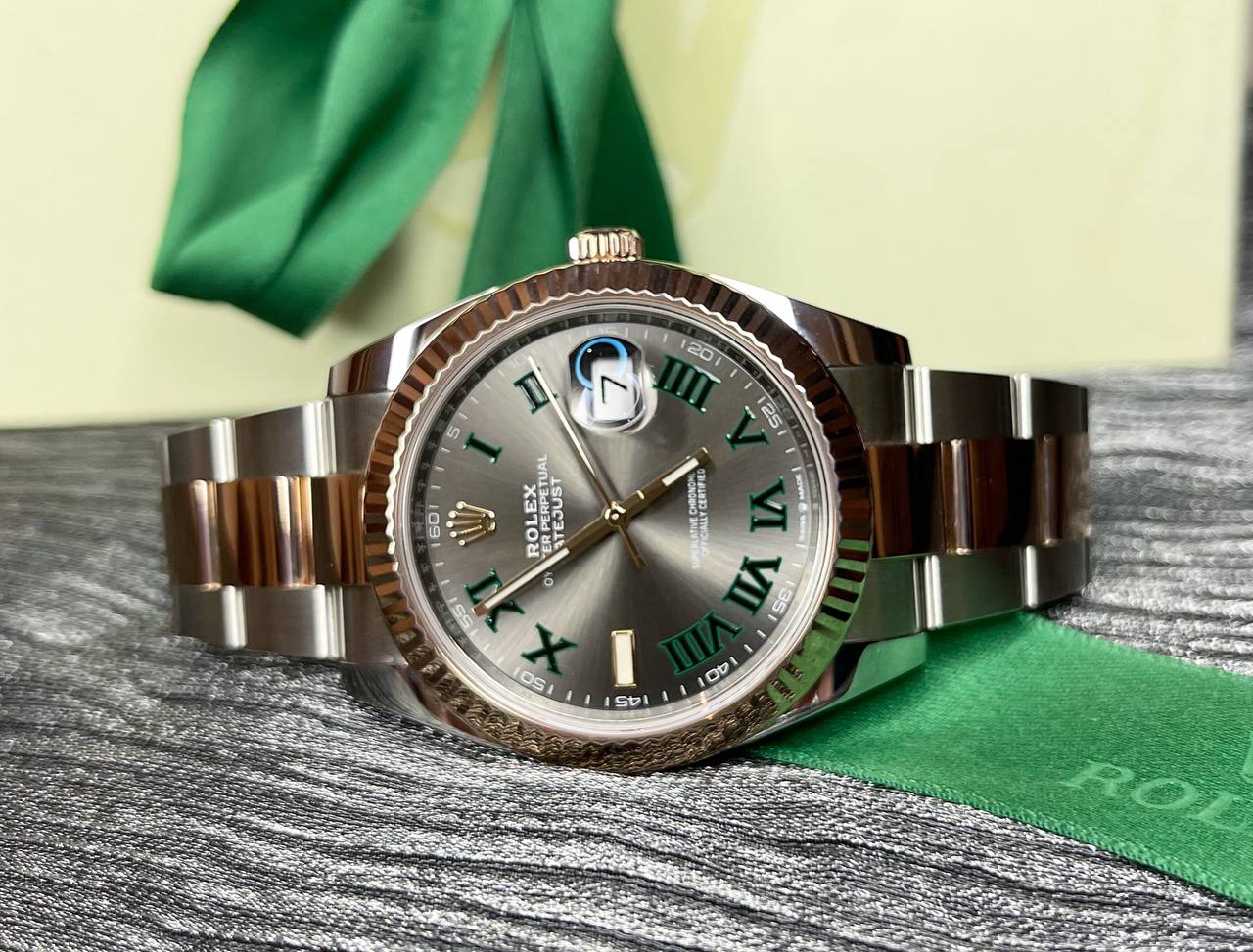 Швейцарские часы Rolex Rolex 41 mm, Oystersteel and Everose gold 126331-0015 #2